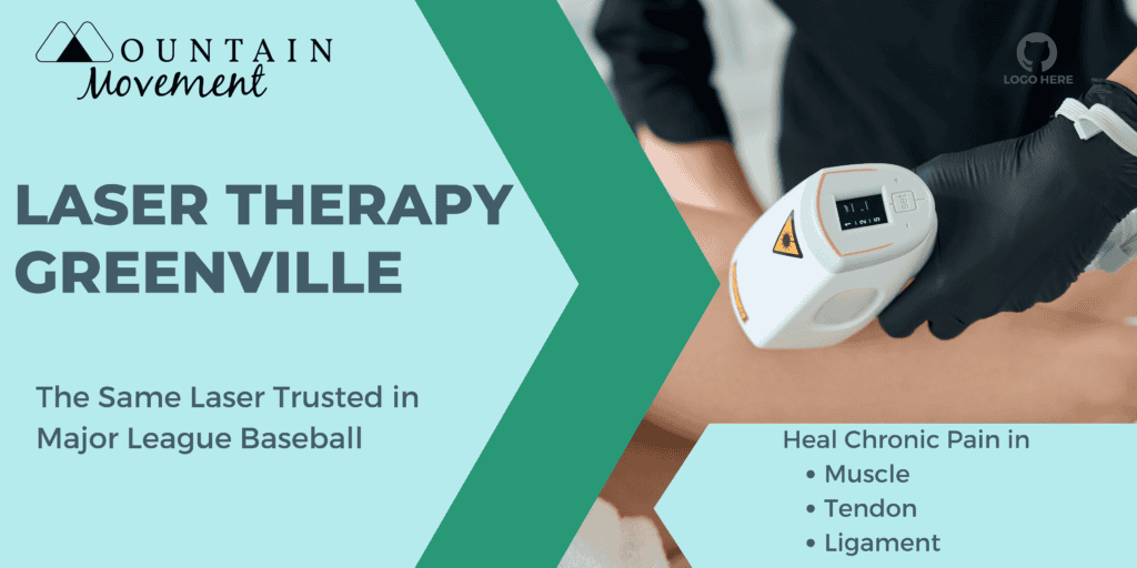 Laser Therapy in Greer and Greenville.  Laser Therapy for Shoulder Tendinitis is the most researched and advanced approach. 